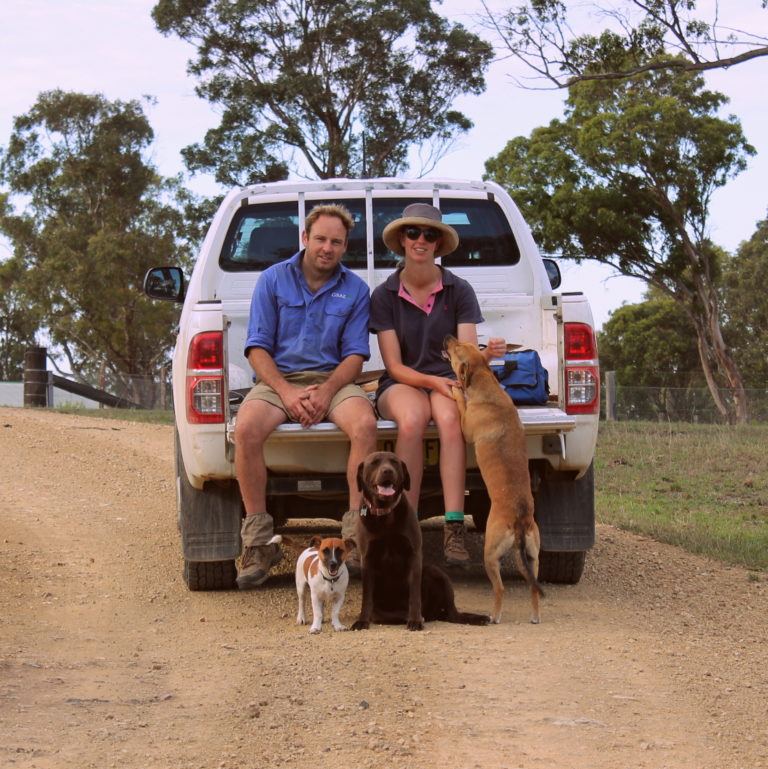 good life beef owners chris and lucy