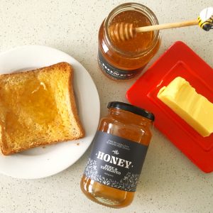 honey on toast